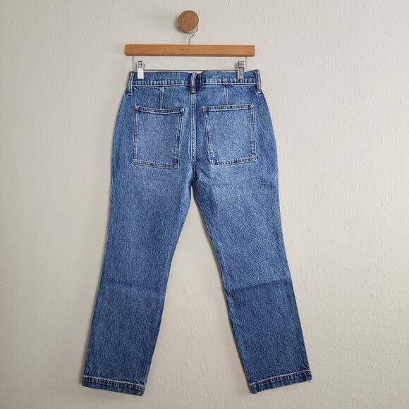 NEW J. Crew High Waisted Bootcut Utility Jean All Day Stretch 25 PETITE - Picture 9 of 9